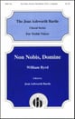 Non Nobis Domine SSA choral sheet music cover